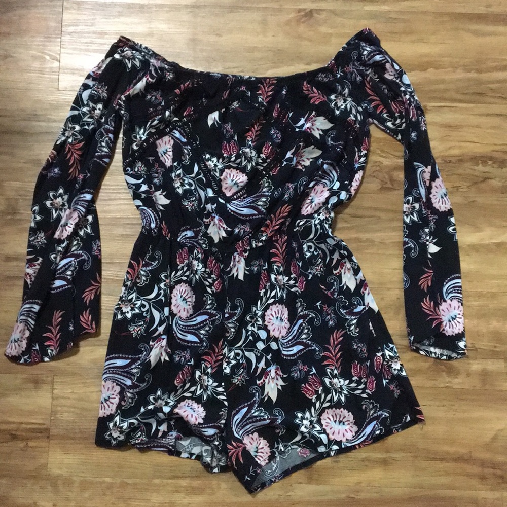 Off the shoulder romper